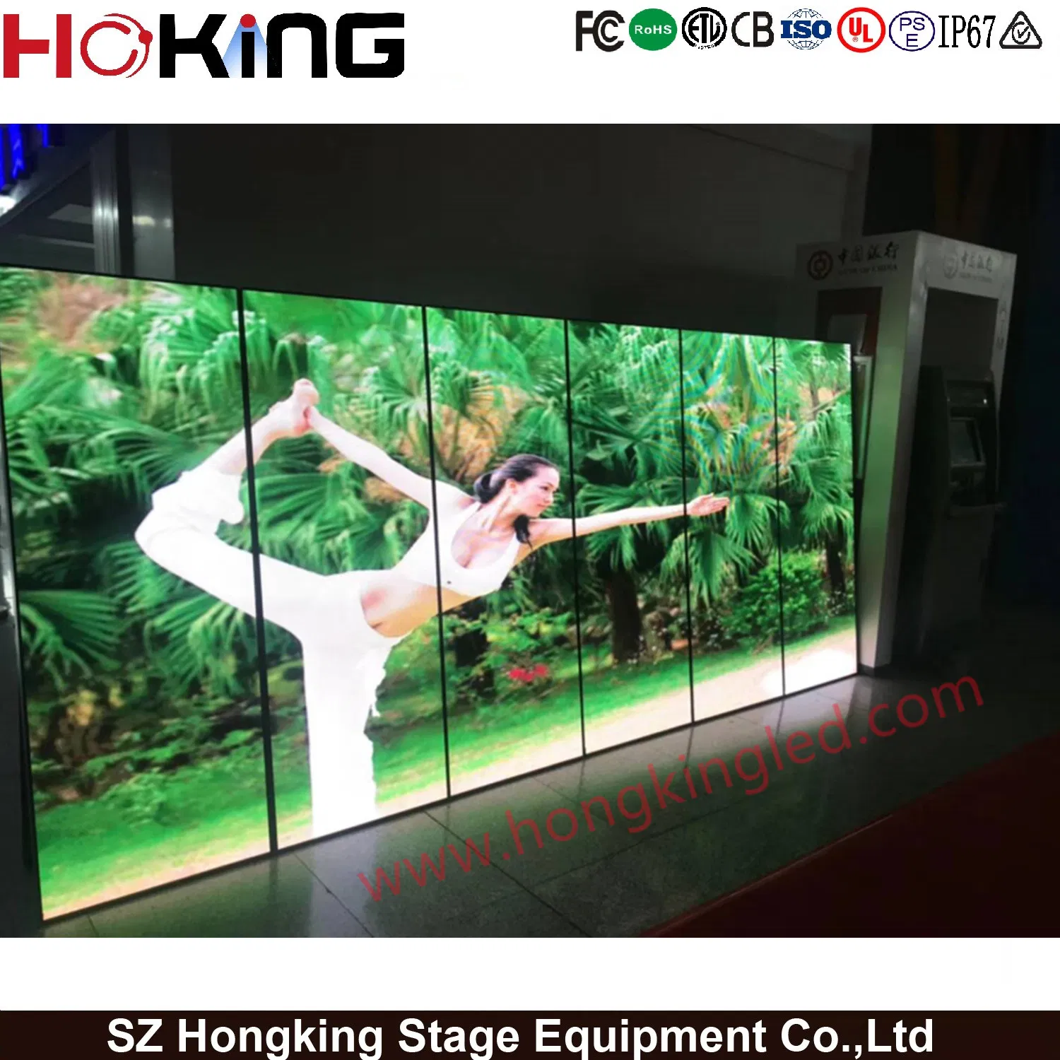 Seamless Splicing Digital P1.86/P2/P2.5/P3 Indoor/Outdoor Full Color LED Advertising Video Screen Shopping Mall Mirror Poster Stand Display for Restaurant