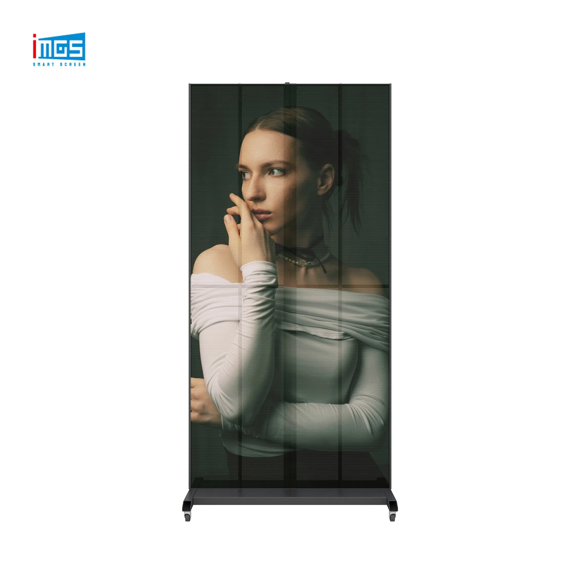 Transparent LED Display Screen 2500 Brightness LED Digital Signage