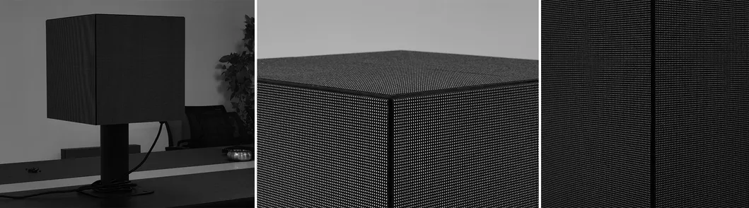 LED Cube Steel Cabinet 1