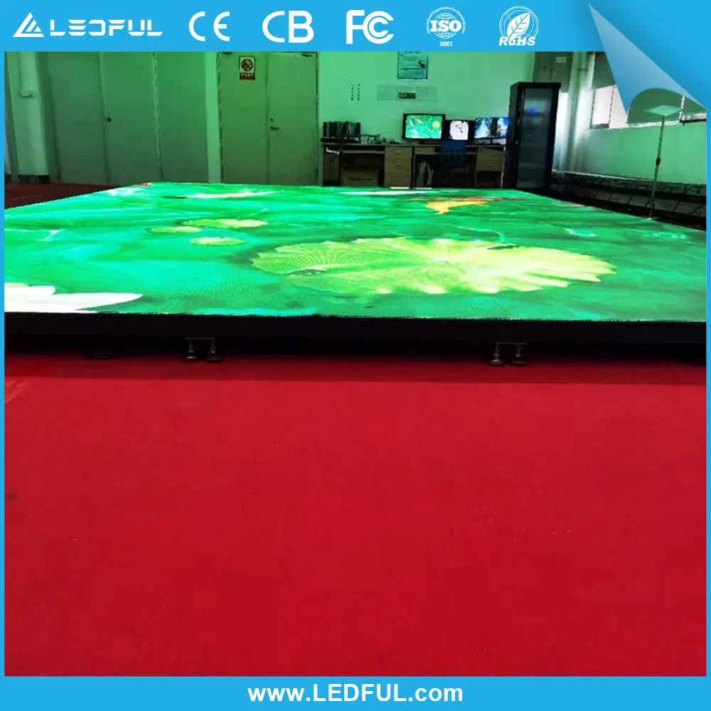 Indoor Outdoor Interactive Multifunction P2.976 P3.91 P4.81 P6.25 LED Dance Floor Screen Display