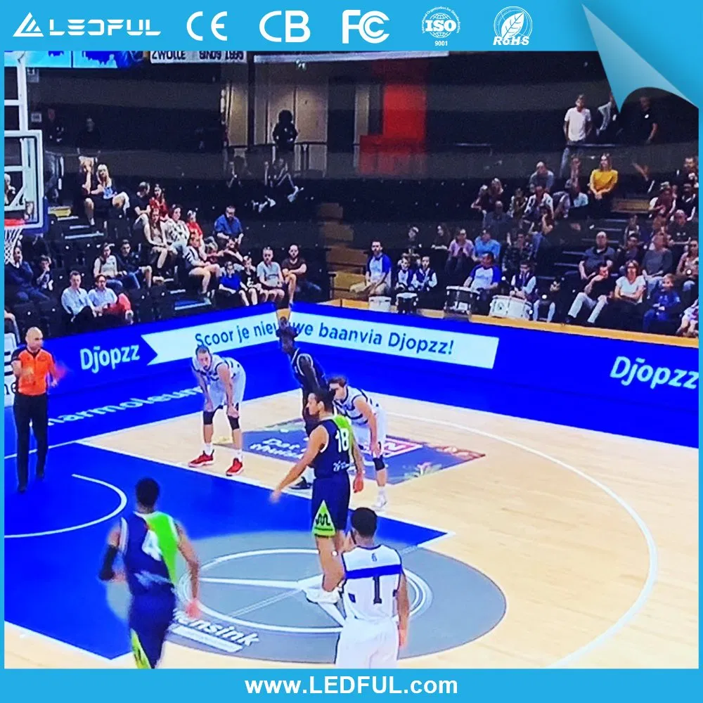 Outdoor Sports Stadium LED Advertising Display Panel P8 P10 Football Perimeter LED Display Board