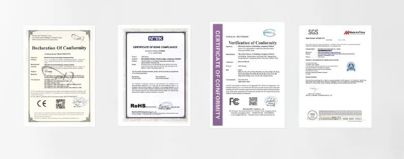 Product Certifications