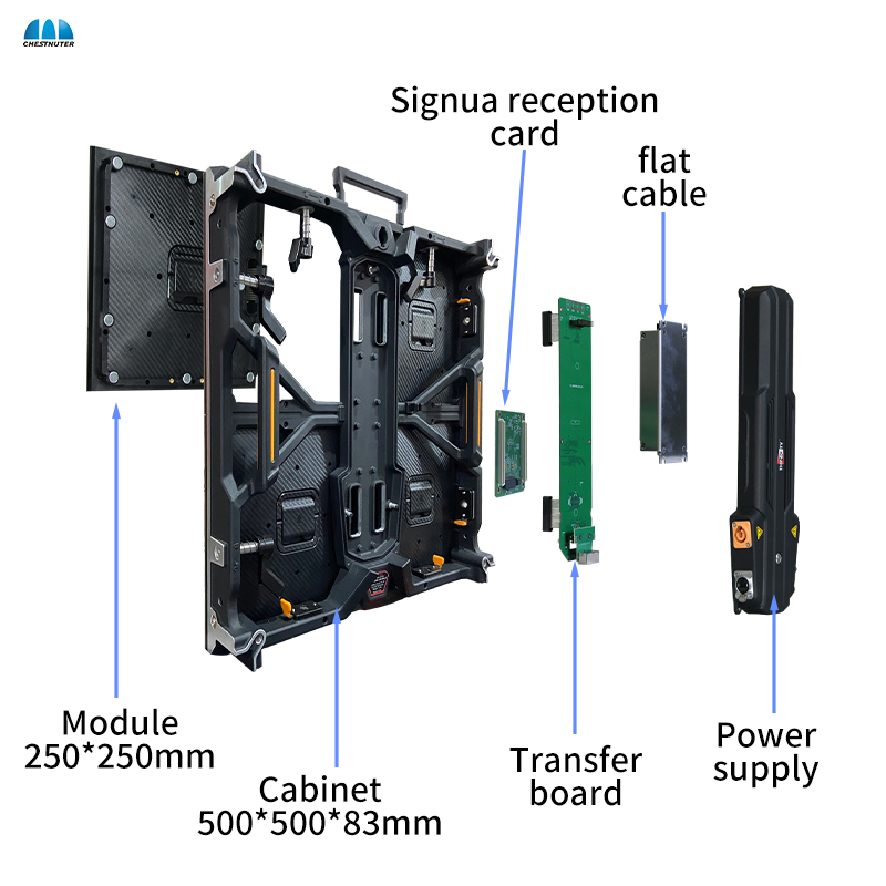 P2.604 Factory Hot Sale HD LED Video Wall Indoor/Outdoor LED Display Rental Stage Background Screen Concert Screen