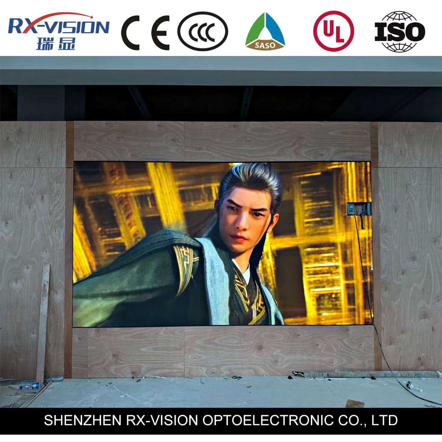 Indoor Fixed High Definition Indoor Small Pitch P1.95 P2.5 LED Display Screen LED Video Wall
