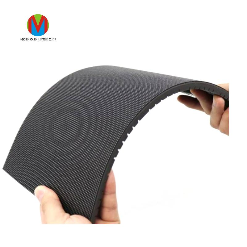 Mzcled OEM ODM Factory 320*160mm Size Full Color P2 P2.5 P3 P4 Indoor Soft Curved Flexible LED Screen Panel for Digital Signage Display