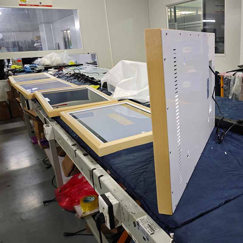 21.5/27/32/43/55-Inch Ultra-Slim 4K Frame Digital Signage: Elegant Gallery-Style Commercial Display for Premium Advertising &amp; Digital Decoration