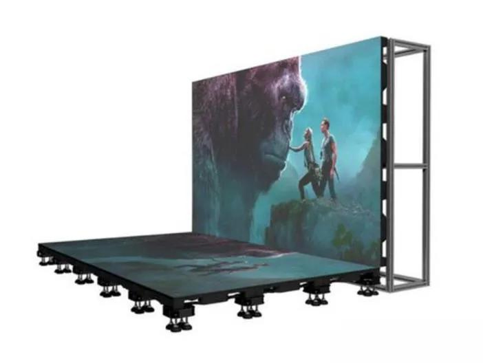 P3.91 P4.81 Stage Rental Interactive Floor Tiles Video Full Color LED Floor Display for Wedding Party