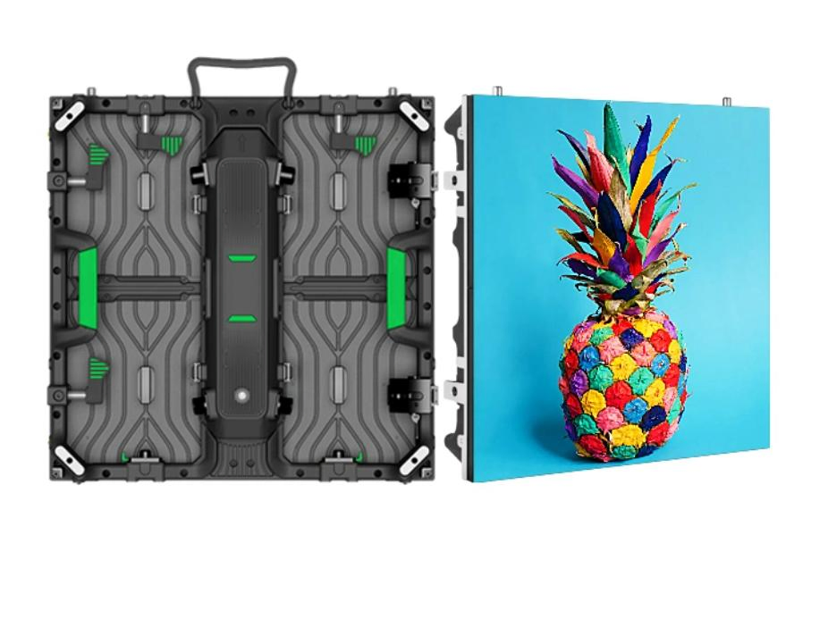 Curved Portable Stage Background Screen Video Wall 500*500mm P2.6 P2.9 P3.91 P4.81 Outdoor Rental Hanging LED Display