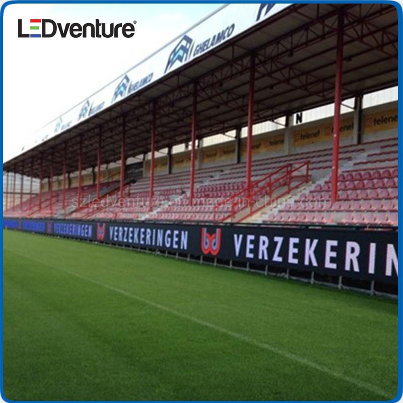 P16 Soccer Stadium Perimeter Advertising LED Display Outdoor