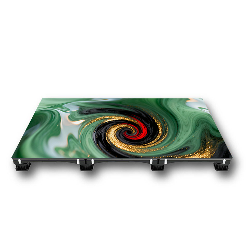 Custom Indoor Wedding Ground P3.91 500*1000mm Disco Bar Dance Floor LED Interactive LED Floor Tiles Screen Display for Live Show Stage Event