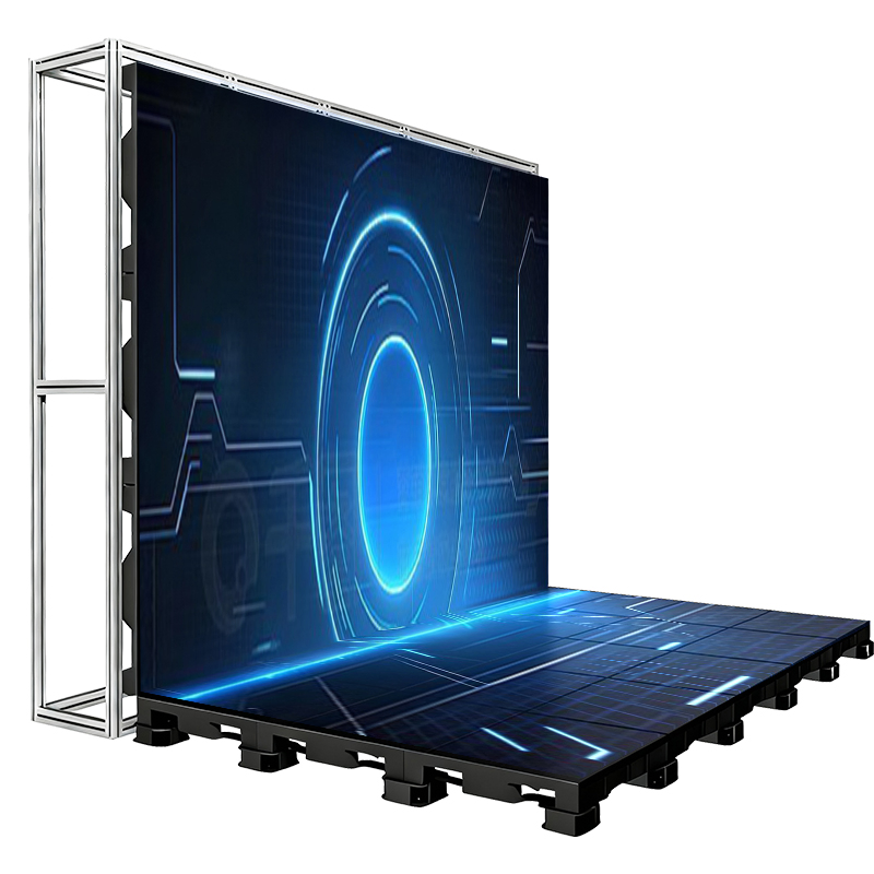 Competitive Pricing Direct Sales Wide Color Gamut High Contrast Ratio P3.91 LED Dance Floor Display for Pop-up Stores