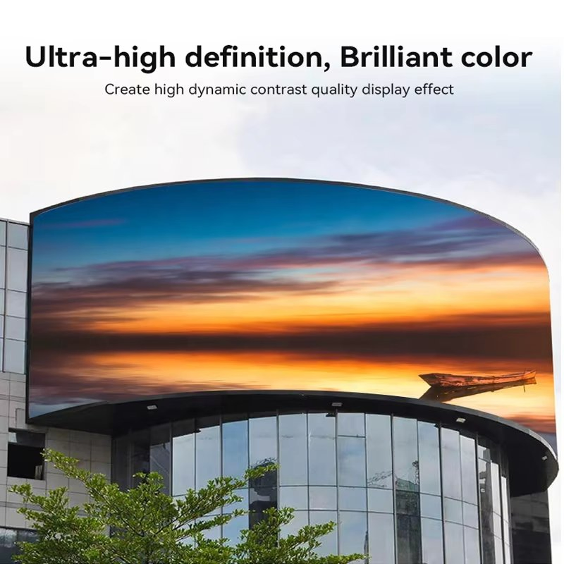 Video Wall Displays LED Electronic Large Display Screen Indoor High Brightness Supermarket Outdoor LED Billboard