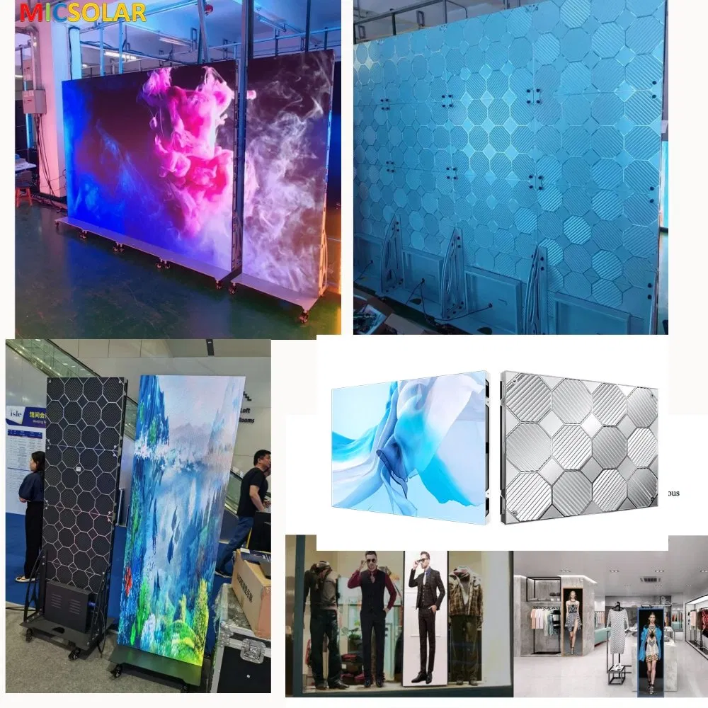 LED Screen Indoor Advertising Display Poster LED Display Advertising Photo and Video Display P 1.86/2/2.5/3.076 Indoor Poster Advertising LED Display