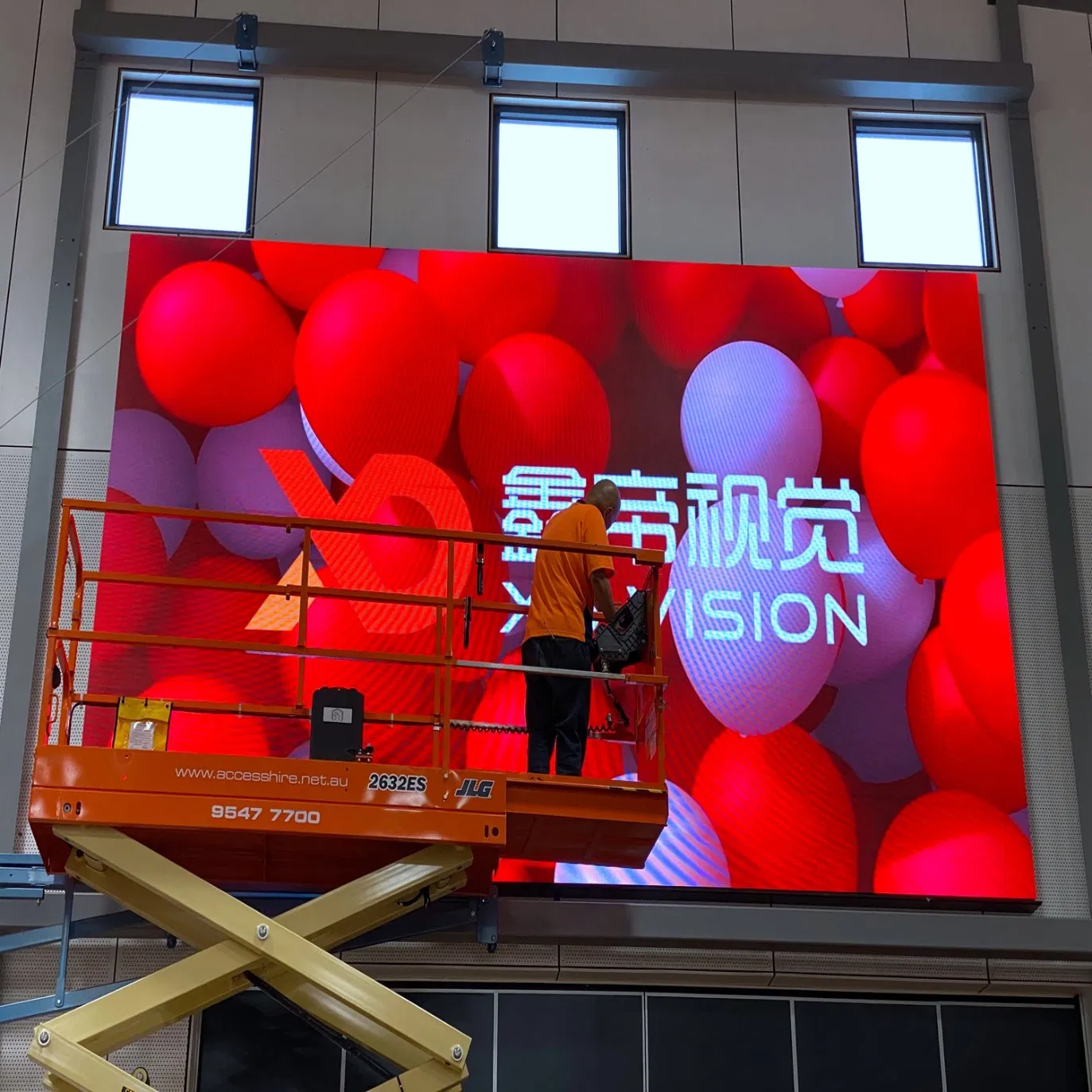 Outdoor Indoor Glass Transparent LED Film Display Transparent Panel LED Display