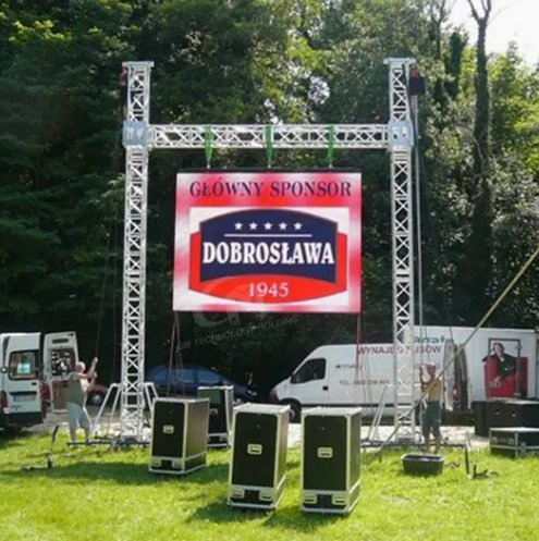 Shenzhen Wholesale Indoor Outdoor 500X500m LED Panel Outdoor Rental LED Display for Stage Background