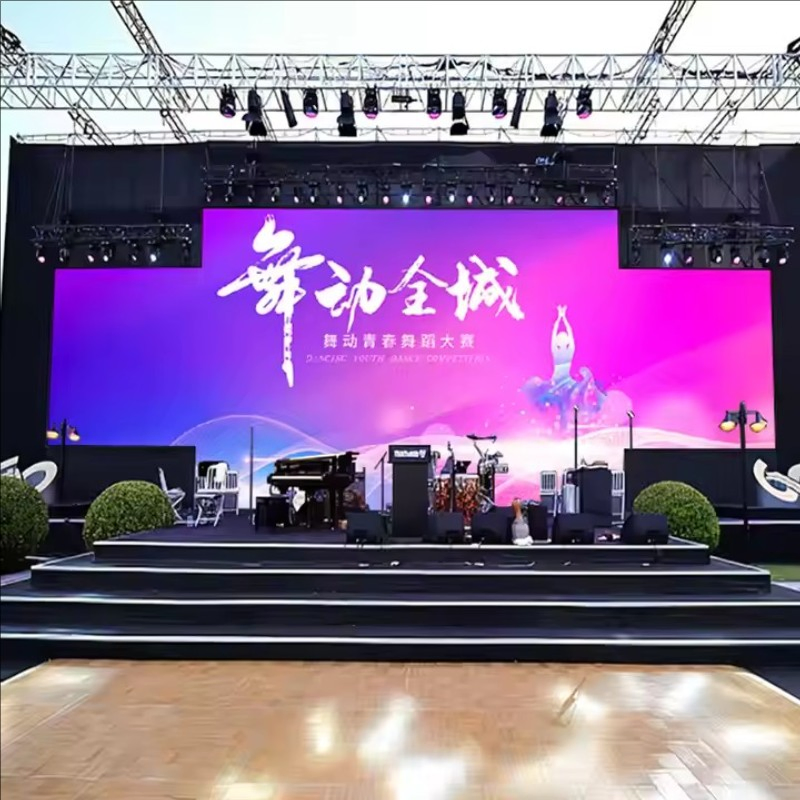 Commercial Digital Signage P3.91 Full Color 3840Hz LED Video Wall LED Display