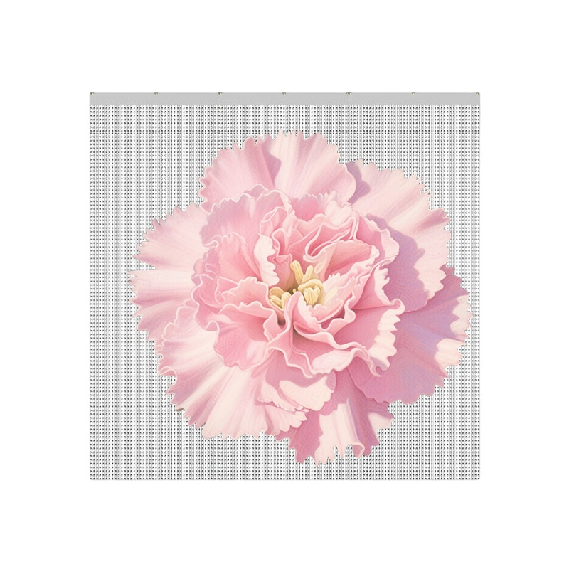 Wholesale Price 3D Holographic Transparent Flexible Advertising LED TV Film Video Giant Screen for Glass Curtain Wall