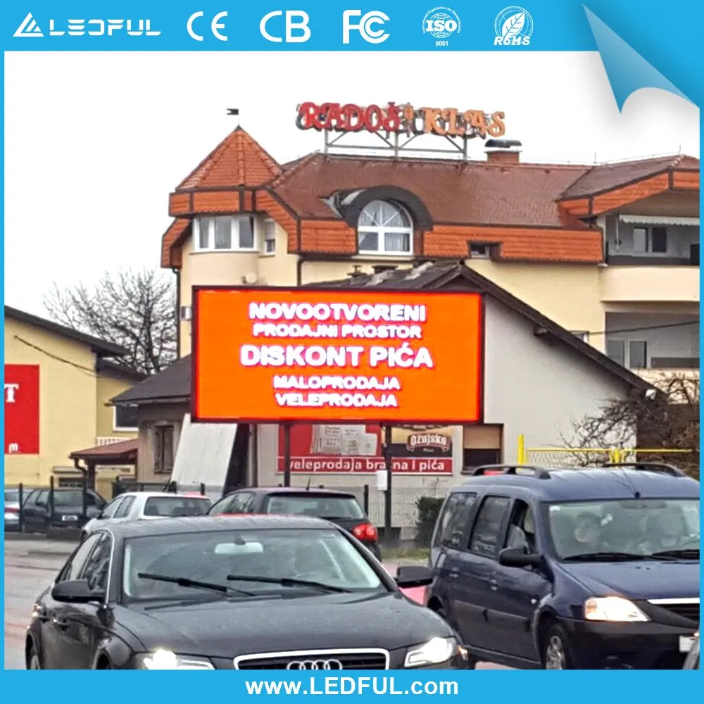 Outdoor LED Panel Pantalla LED Advertising LED Screen P5 P10 Buliding TV LED Display Screen Panels 960*960mm TV Wall Billboard