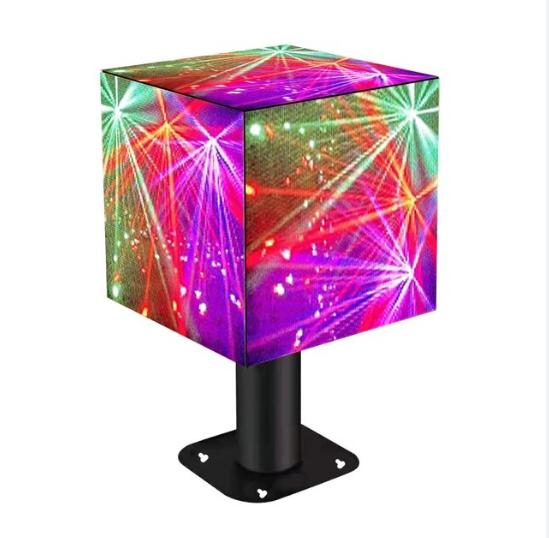 P3 Indoor Outdoor Full Color Video Wall RGB Waterproof IP67 Magic Cube LED Display Magic Hexahedron LED Screen Panel