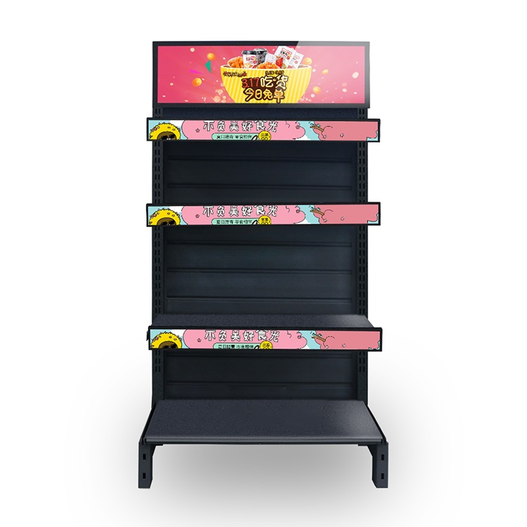 Ultra Wide Stretched Bar Stretched HD LCD LED Advertising Display Standing Touch Screen WiFi Network Bus Digital Billboard Signage