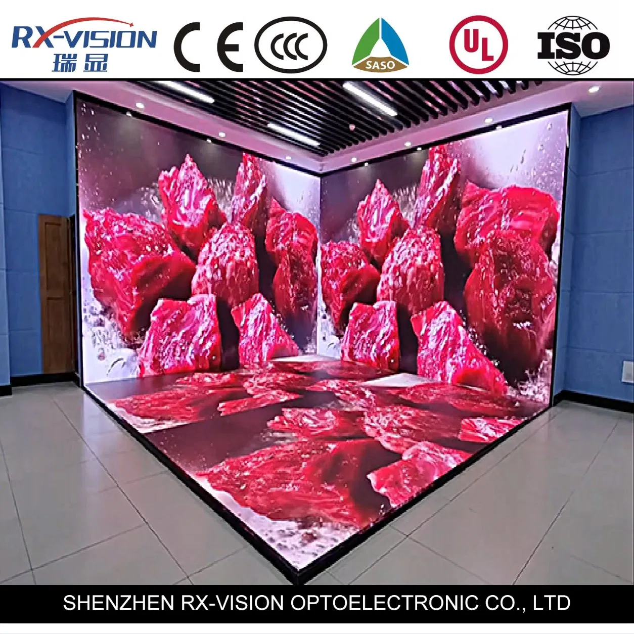 Hot Selling Indoor Outdoor P3.91 Portable Floor Dancing 3D Light Mirror Interactive Dance Floor LED Tile Display