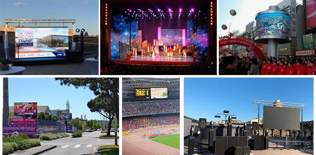 Outdoor Rental LED Display Application