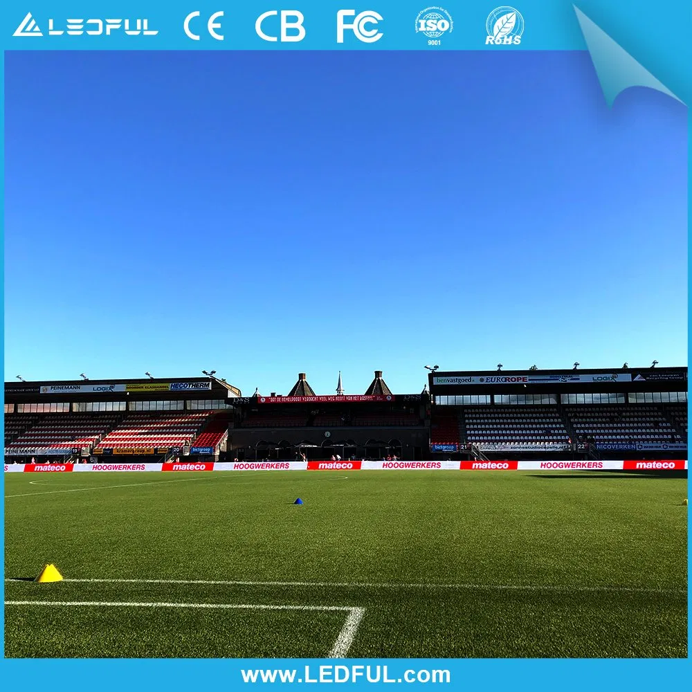 Large Sport Stadium LED Board Soccer Match Advertising Video LED Screen P8 P10 P16 Perimeter LED Display