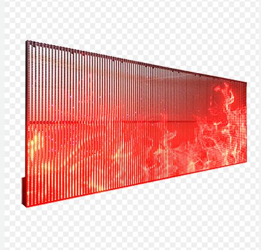 Glass Wall Window Applied Transparent LED Screen P3.91-7.81 Transparent LED Display