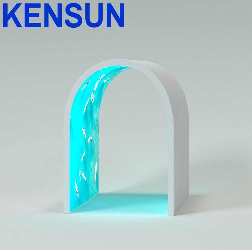 Flexible Curved LED Screen Customized 240*120mm P2 Indoor Flexible Curved LED Wall Display