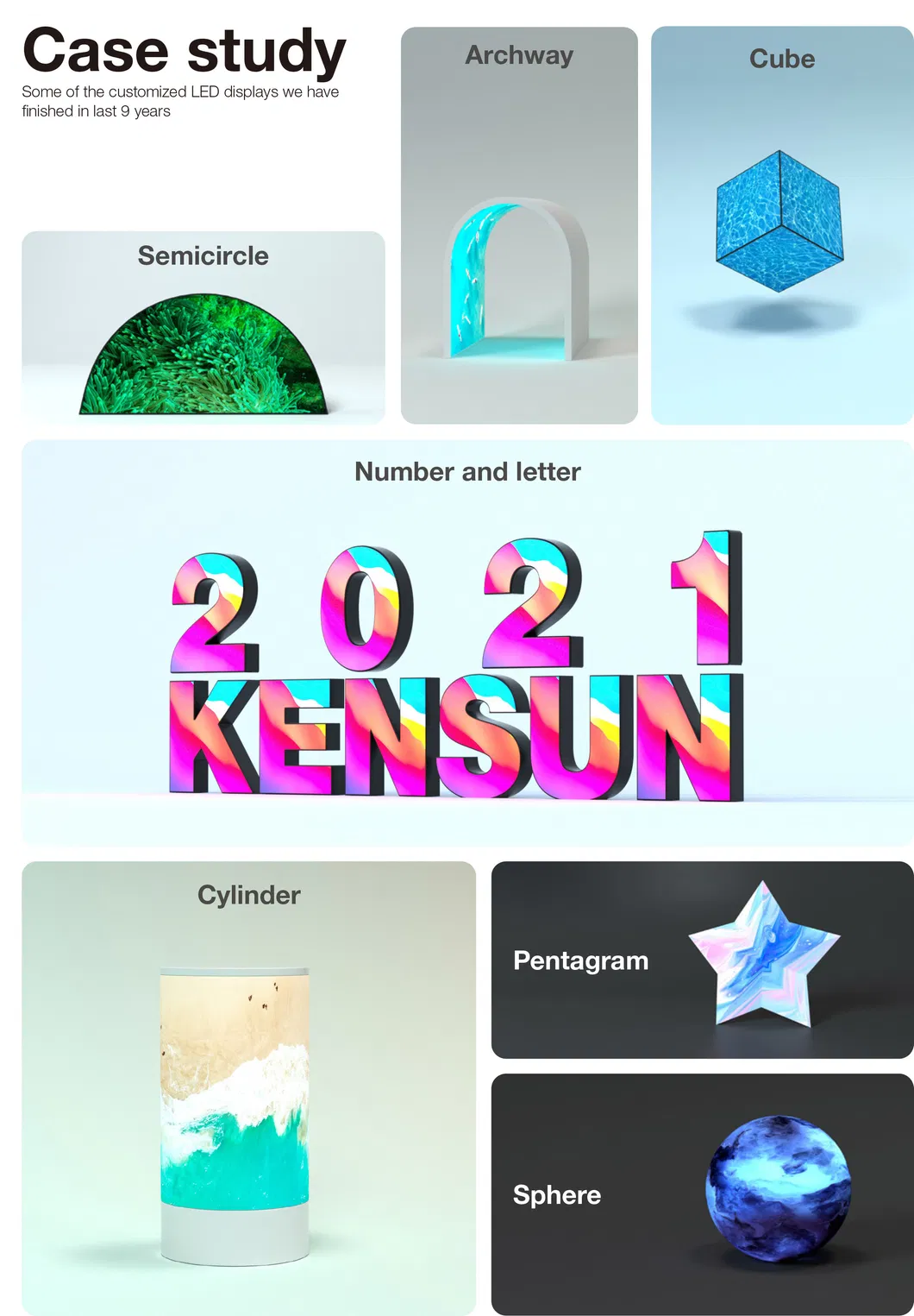 LED Screen Structure