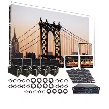 Rental of Indoor and Outdoor Event Stage LED Video Wall System Display