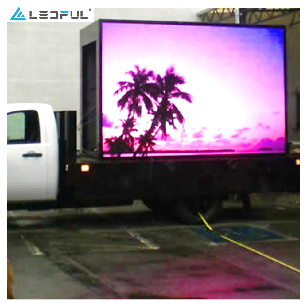 P10 P8 P6 Waterproof LED Video Advertising Display Mobile Billboard Truck Digital Media LED Screen Vehicles for Sale