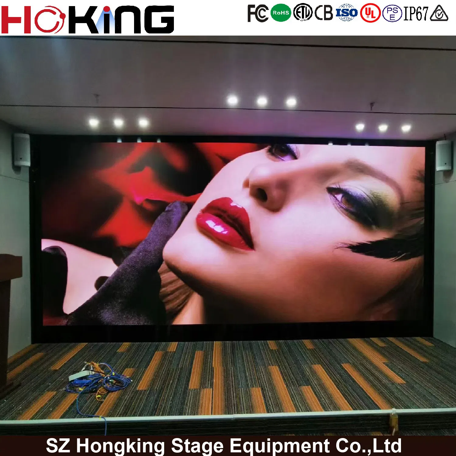 COB P0.6 P0.7 P0.9 P1.2 P1.5 P1.8 High Resolution Small Pixel Pitch Indoor Advertising LED Display Control Room Meeting Room Video Wall Screen