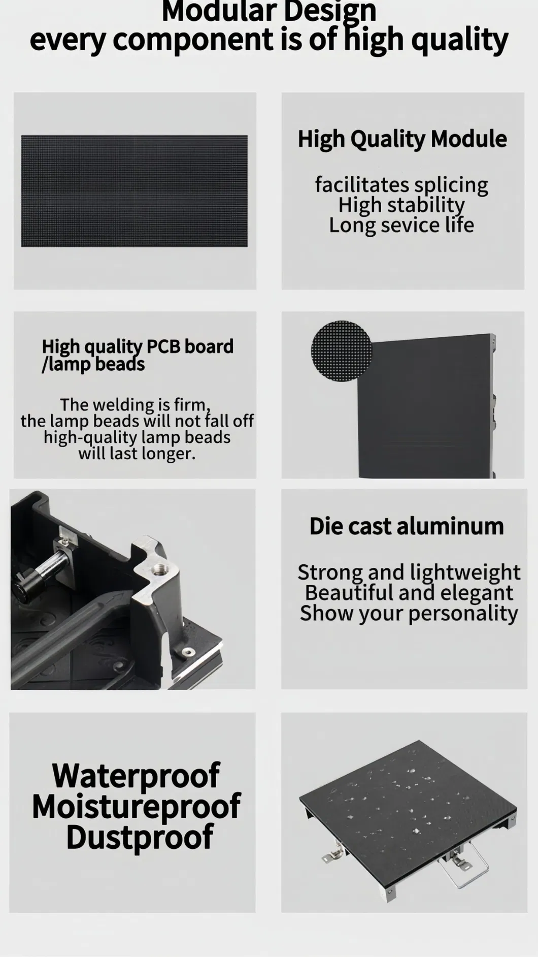 Rental LED Display Case