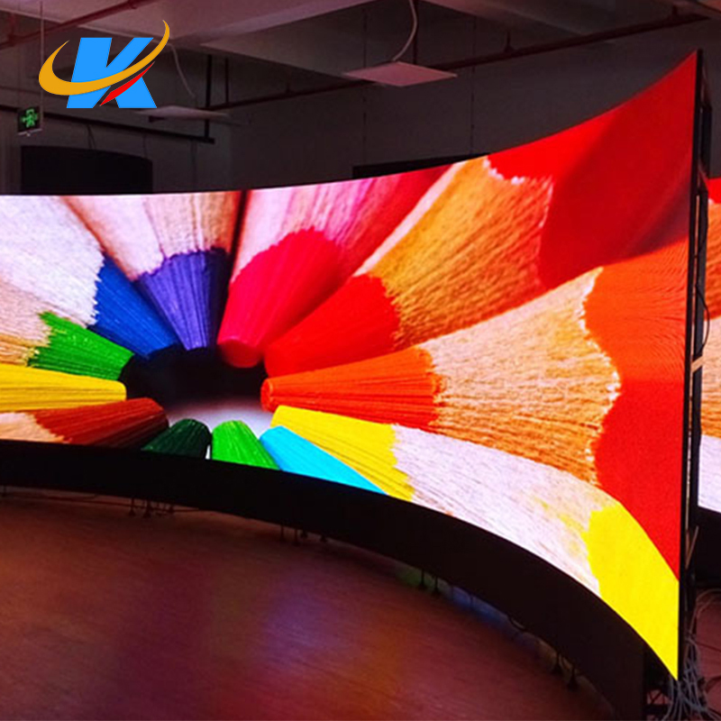 Large P1.25 P1.5 P1.86 Indoor Control Live News Room Flexible LED Display