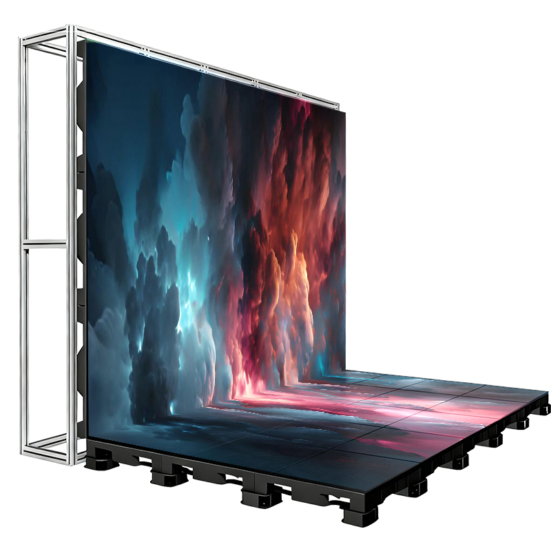 Competitive Pricing ODM High Resolution Easy Advertising P3.91 LED Dance Floor Screen Display of Bars and Clubsfactory Direct Sales Wide Color Gamut