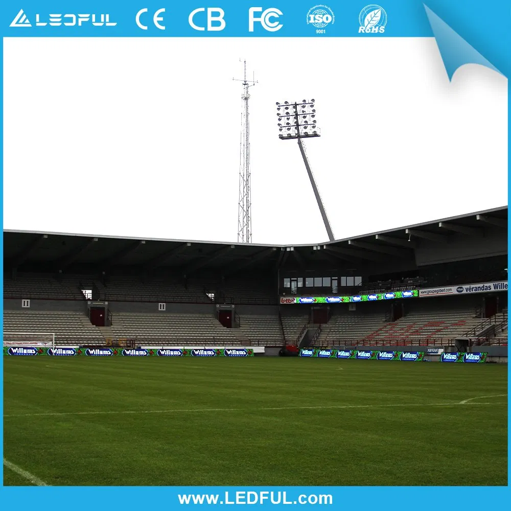 Large Sport Stadium LED Board Soccer Match Advertising Video LED Screen P8 P10 P16 Perimeter LED Display