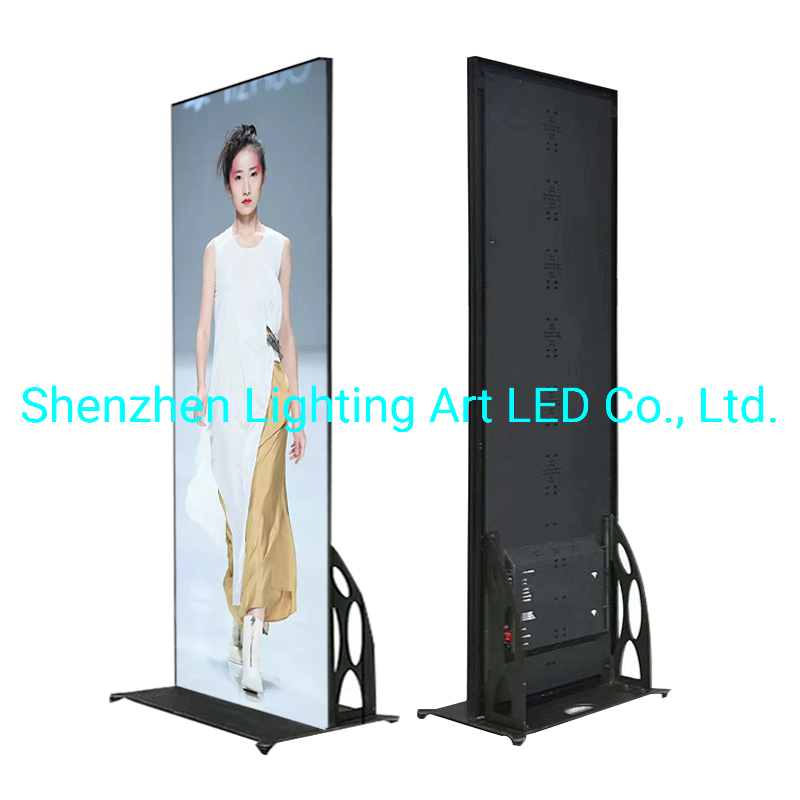 Advertising Floor Standing LED Screen P3 P2.5 P1.9 LED Poster Display