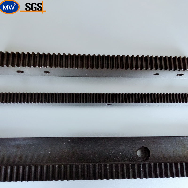 MW OEM Flexible Metric Linear Round CNC Helical Spur Curved Steering Plastic Nylon Stainless Steel Pinion Gear Rack for Automatic Door Gate Window Opener