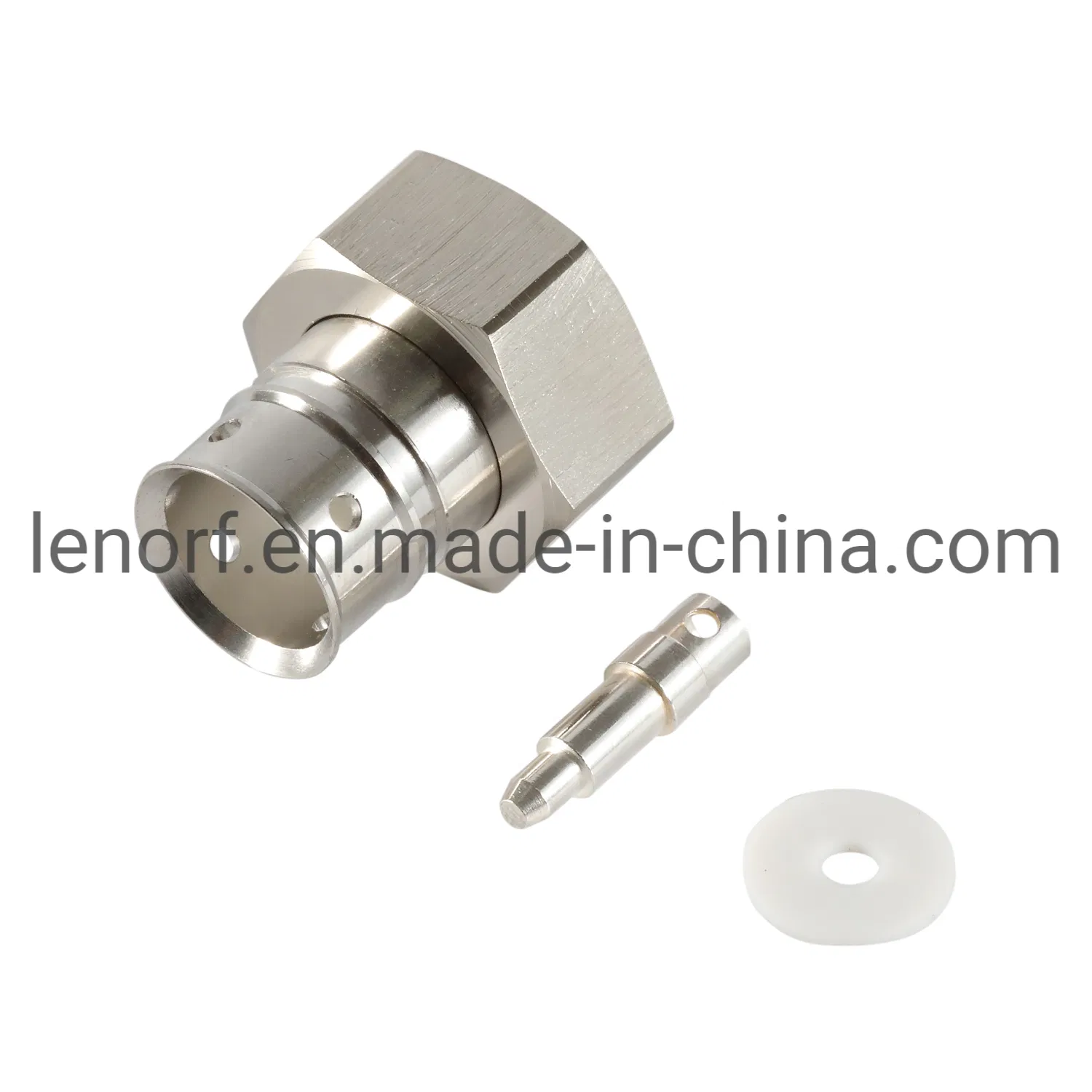 RF Coaxial Connector 4.3/10 Male Solder for 1/2" Super Flexible Corrugated Cable