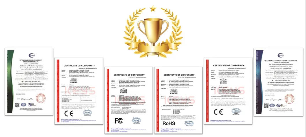 Certifications