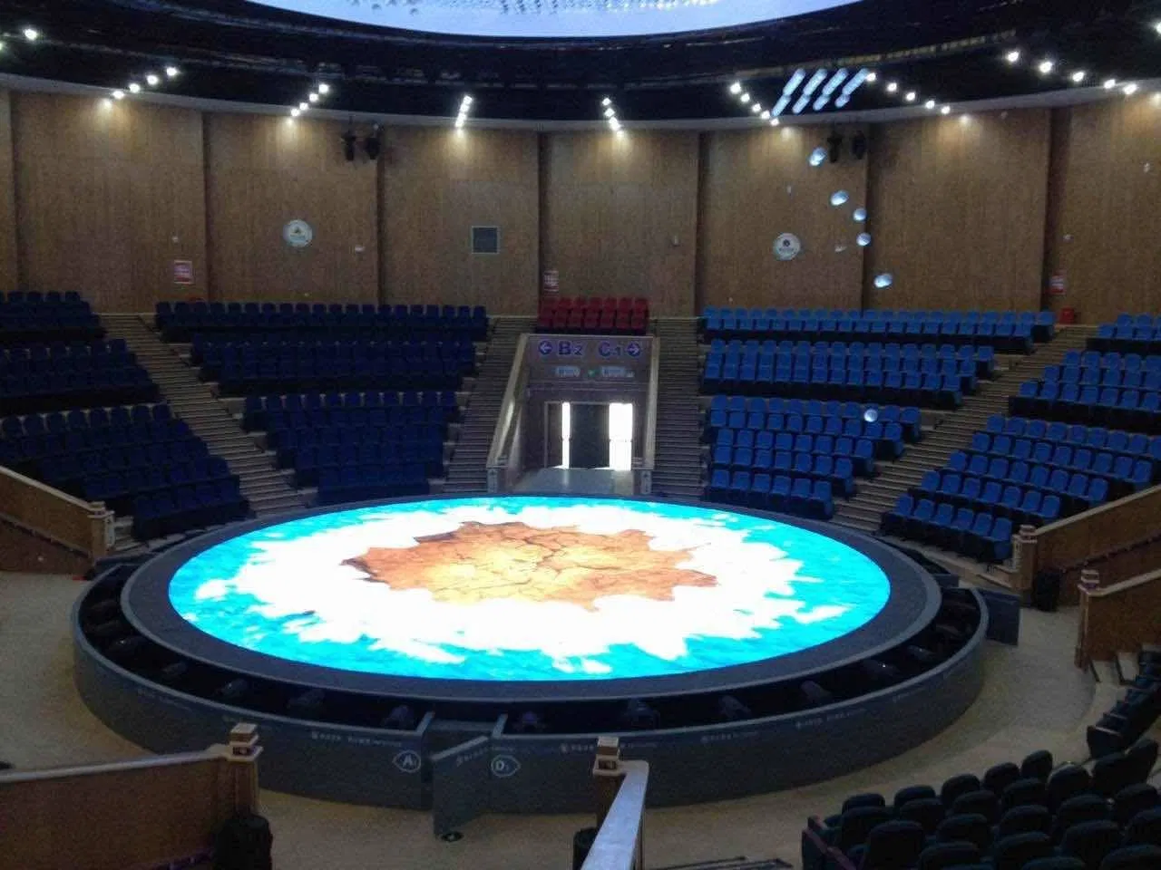 Interactive LED Floor Display Tiles for Fun Activities and Events