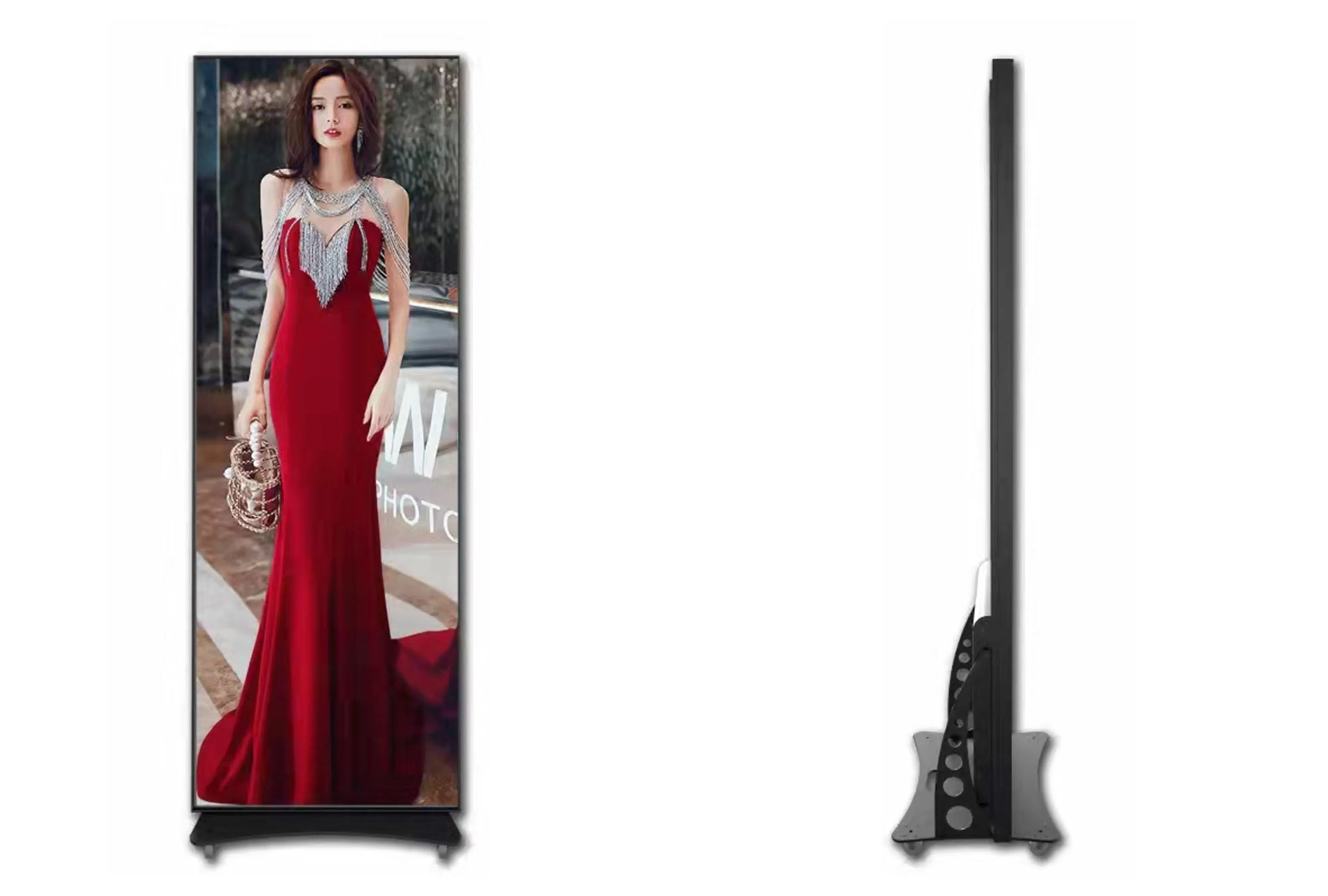 Wholesale P4 HD Digital Signage LED Poster Display Floor Standing Kiosk Screen for Advertising