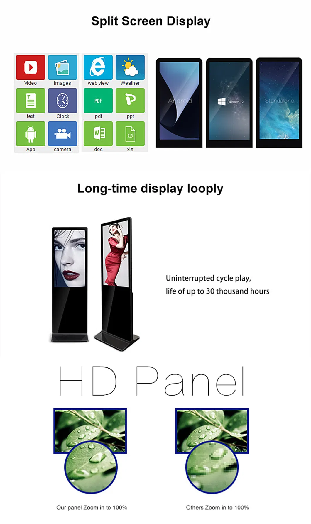 Digital Advertising Display 43 Inch