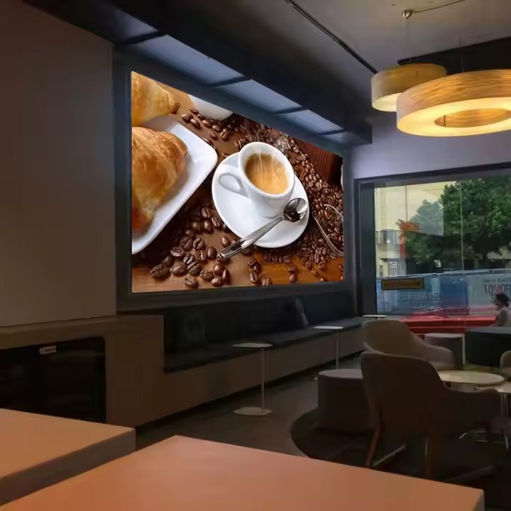 P1.25 P1.53 P1.667 P1.86 Indoor Fixed Full Color Fine Pitch Gob LED Display 2K 4K 8K Control Room LED Video Wall Module Indoor LED Advertising Display