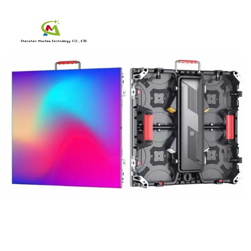500X500mm Cabinet Giant Indoor Outdoor Full Color P2.9 P3.91 P4.8 P2.6 Stage Background Seamless Rental LED Display Screen