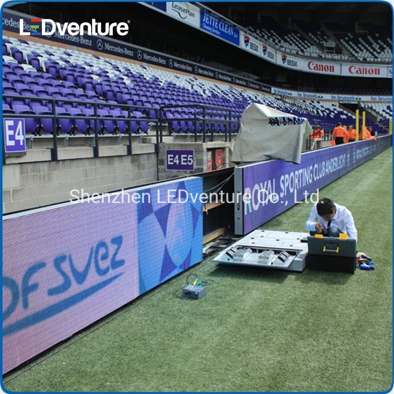 P16 Outdoor Full Color Sport Perimeter LED Stadium Display