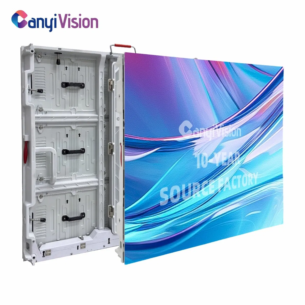 P8 P6.67 Easy Install Outdoor LED Display Full Color Big Advertising LED Screen Wall Mount on Building or Floor Standing