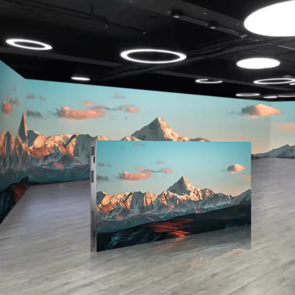 P1.56 High Resolution 4K 8K Indoor Sport Bar HD LED Video Wall COB Flip Chip LED Display Small Pixel Pitch LED Screen