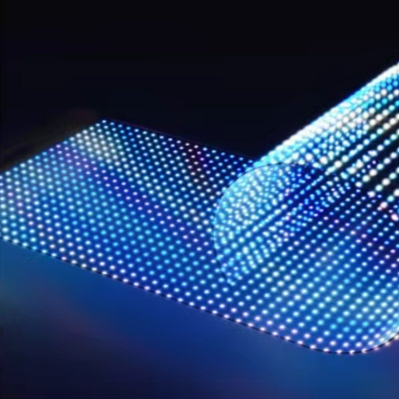 Energy-Saving P30 Transparent LED Screen for Glass Wall Installations